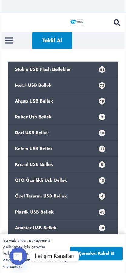 ALTIN PROMOSYON DIŞ TİC.VE SAN.LTD.ŞTİ.(USB DÜNYASI) telefon görünümü