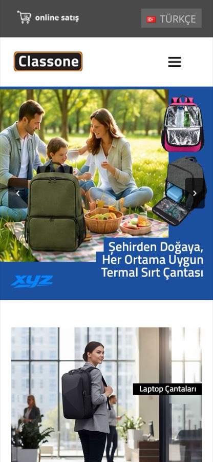CLASSONE TEKN. ÜRÜN. SAN. VE TİC.LTD.ŞTİ. telefon görünümü