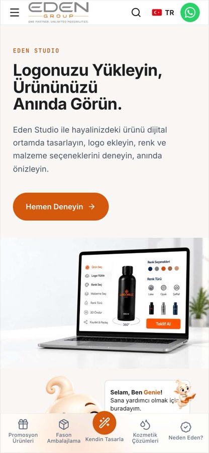 EDEN AMB.PROM.BASIM HİZ.SAN.TİC.A.Ş. telefon görünümü