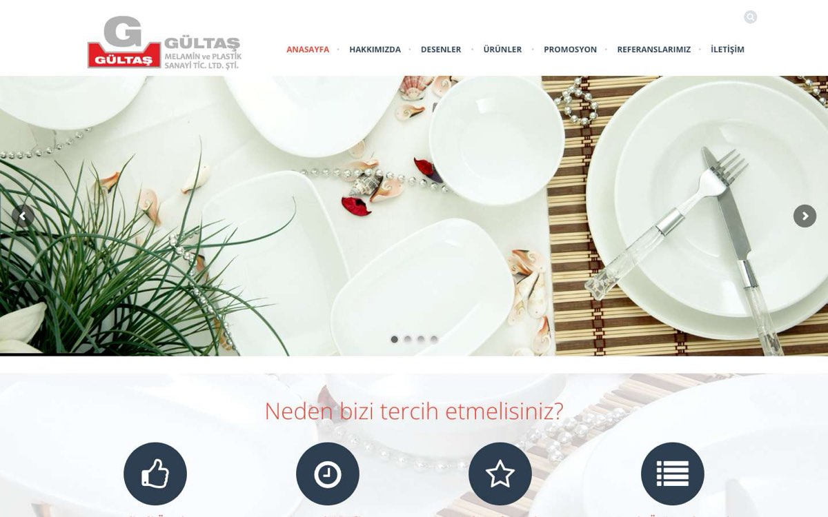 GÜLTAŞ MELAMİN VE PLASTİK SAN.TİC.LTD.ŞTİ. masaüstü görünümü
