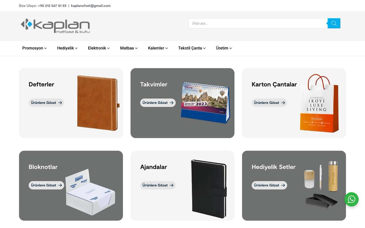 KAPLAN OFSET MATBAACILIK SAN.VE TİC.LTD.ŞTİ. masaüstü görünümü