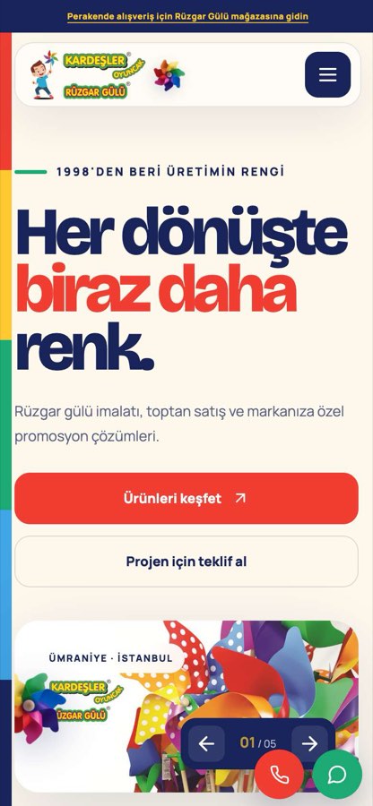 KARDEŞLER OYUNCAK HEDİYELİK EŞYA REKLAM VE ORG. SAN. TİC. LTD. ŞTİ. telefon görünümü