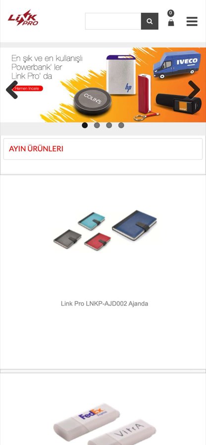 LİNKPRO PROM.ORG.PAZ.LTD.ŞTİ. telefon görünümü