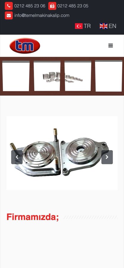 TEMEL MAKİNA KALIP SAN.VE TİC.LTD.ŞTİ. telefon görünümü